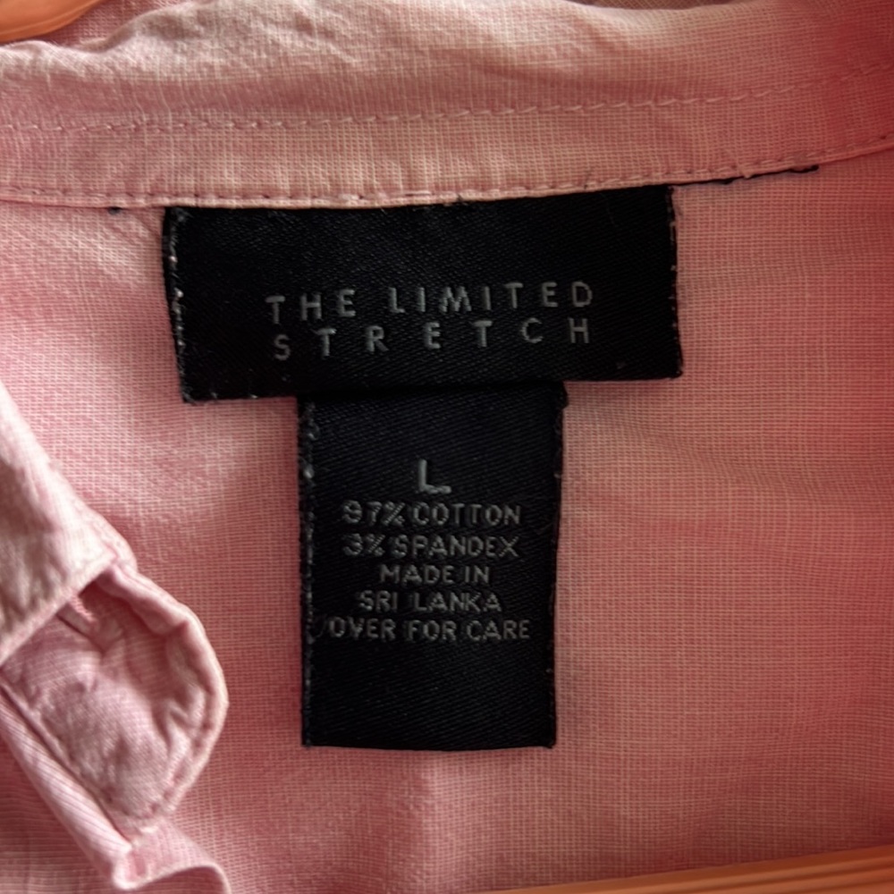 Pink button up - Picture 3 of 3